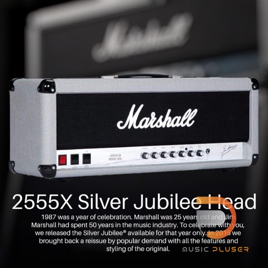 Marshall 2555X Silver Jubilee Head