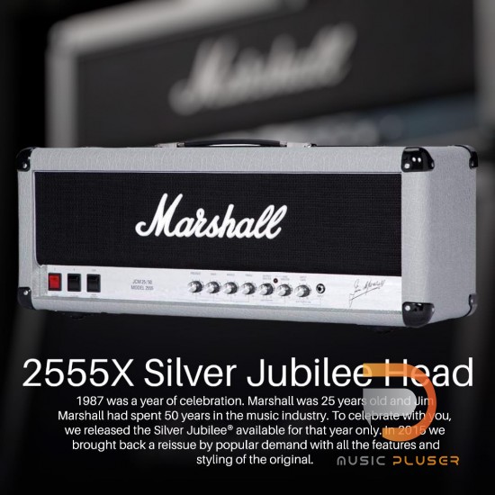 Marshall 2555X Silver Jubilee Head