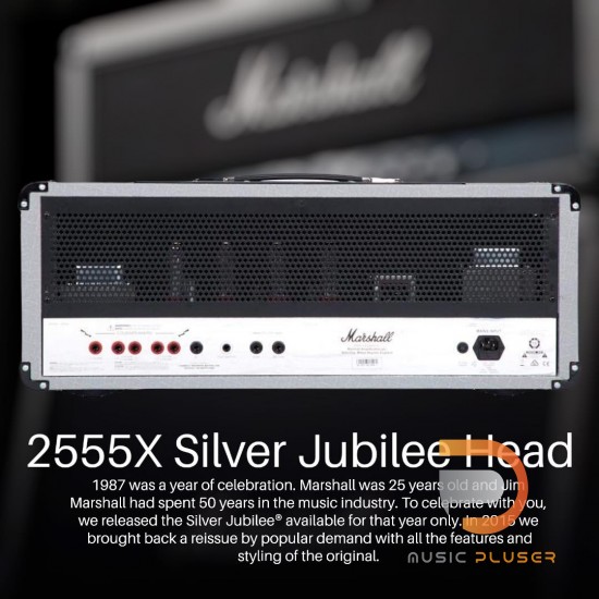 Marshall 2555X Silver Jubilee Head