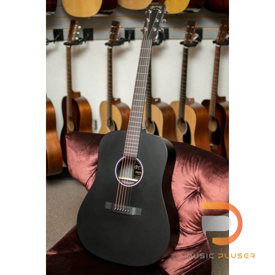 Martin DXAE Black Dreadnought Guitar