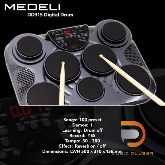Medeli DD315 Digital Drum