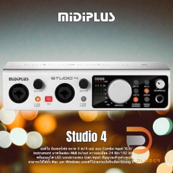 Midiplus Studio 4 ( 24 bit 192K Audio Interface )