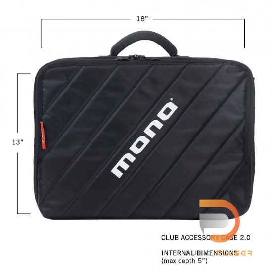 Mono Club2.0 Soft Case + Pedalboard S, Silver