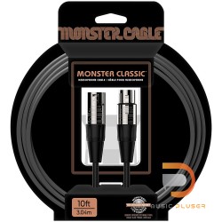 Monster Classic Microphone Cable 10ft