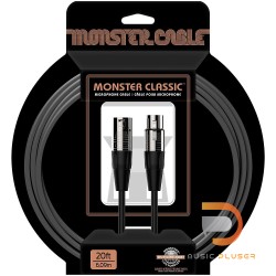 Monster Classic Microphone Cable 20ft