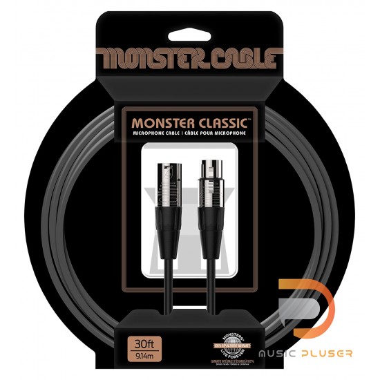 Monster Classic Microphone Cable 30ft Monster Classic Microphone Cable 30ft