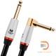 Monster Studio Pro 2000 21ft Angled to Straight Instrument Cable Monster Studio Pro 2000 21ft Angled to Straight Instrument Cable