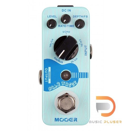 Mooer Baby Water – Acoustic Guitar Delay&&Chorus Pedal Mooer Baby Water – Acoustic Guitar Delay&&Chorus Pedal