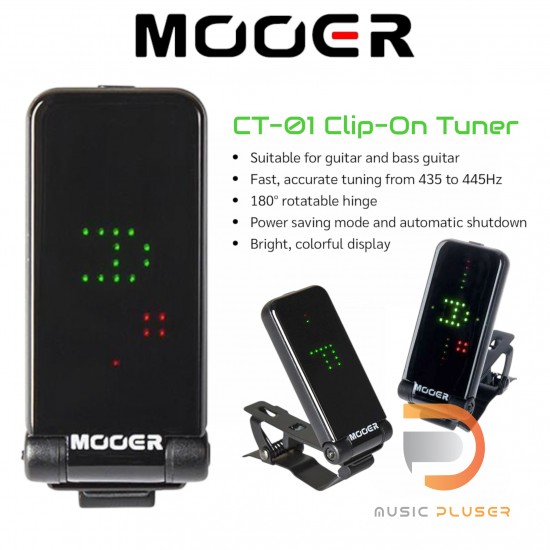 Mooer CT-01 Clip-On Tuner Mooer CT-01 Clip-On Tuner