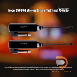 Mooer GWU4 UHF Wireless System (Thai Signal 750 MHz)