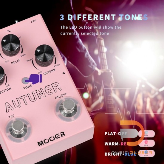 Mooer MVP-1 Autuner Vocal Autotune Pedal Mooer MVP-1 Autuner Vocal Autotune Pedal