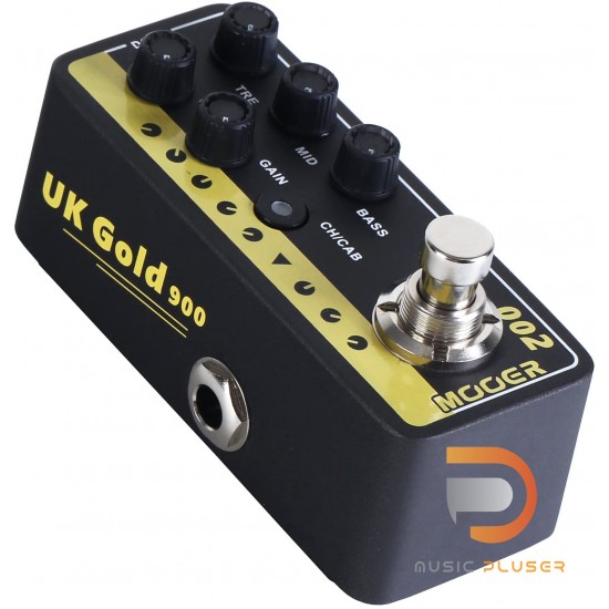 Mooer Micro Preamp 002 British Gold – Marshall JCM900 Mooer Micro Preamp 002 British Gold – Marshall JCM900