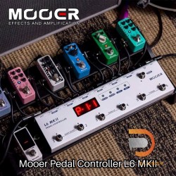 เอฟเฟคกีตาร์ Mooer Pedal Controller L6 MKII
