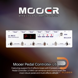 เอฟเฟคกีตาร์ Mooer Pedal Controller L6 MKII