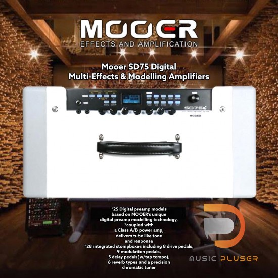 Mooer SD75 Digital Multi-Effects & Modelling Amplifiers Mooer SD75 Digital Multi-Effects & Modelling Amplifiers