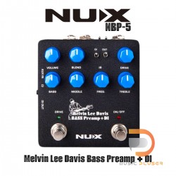 NUX Melvin Lee Davis Bass Preamp + DI (NBP-5)
