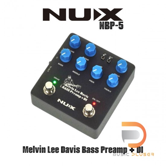 NUX Melvin Lee Davis Bass Preamp + DI (NBP-5)
