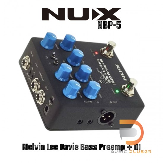 NUX Melvin Lee Davis Bass Preamp + DI (NBP-5)