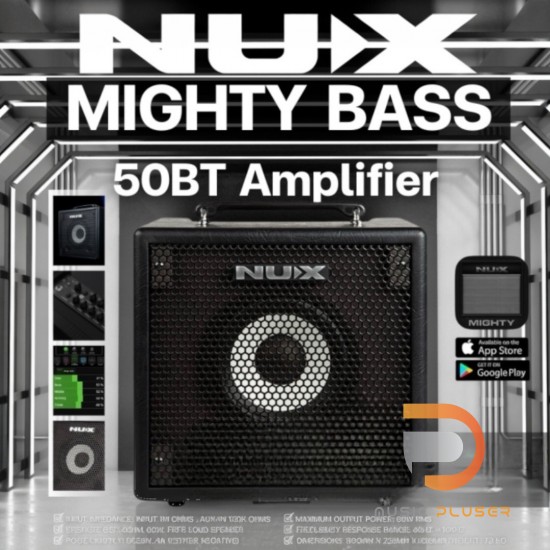 NUX Mighty Bass 50BT Bass Amplifer NUX Mighty Bass 50BT Bass Amplifer