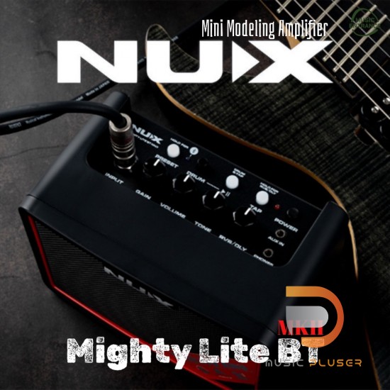 NUX Mighty Lite BT MKII Mini Modeling Amplifier แอมป์กีตาร์ NUX Mighty Lite BT MKII Mini Modeling Amplifier แอมป์กีตาร์