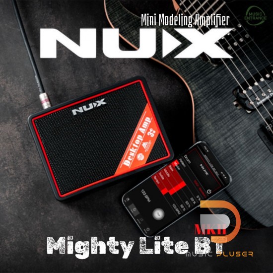 NUX Mighty Lite BT MKII Mini Modeling Amplifier แอมป์กีตาร์ NUX Mighty Lite BT MKII Mini Modeling Amplifier แอมป์กีตาร์