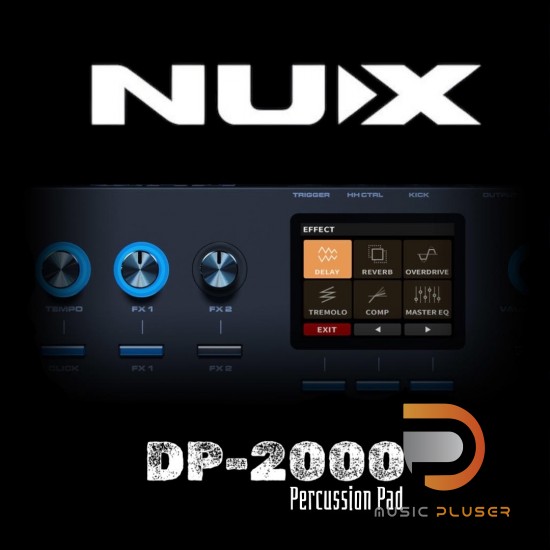 Nux DP-2000 กลองเเพดไฟฟ้า Nux DP-2000 กลองเเพดไฟฟ้า