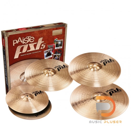 Paiste PST 5 14″/16″/20″ + 18″ Universal Set