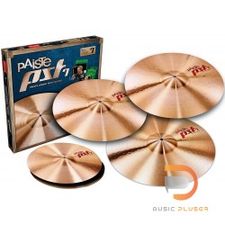 Paiste PST 7 14″/16″/20″ + 18″ Heavy/Rock Set