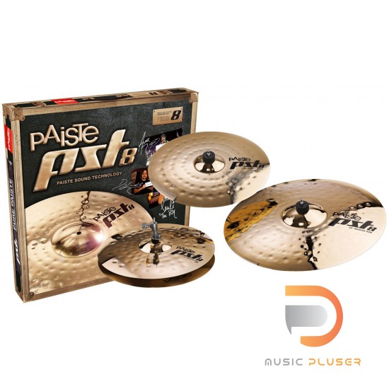 Paiste PST 8 14″/16″/20″ + 18″ PST 8 Rock Set Paiste PST 8 14″/16″/20″ + 18″ PST 8 Rock Set