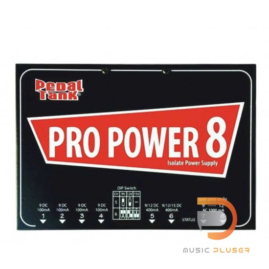 Pedaltank PRO POWER 8+ Isolated AC DC power supply
