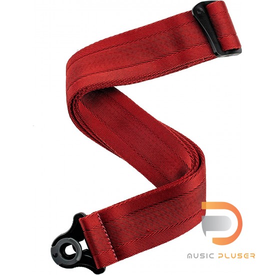 Planet Waves Auto Lock Guitar Strap (Blood Red)