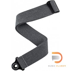 Planet Waves Auto Lock Guitar Strap (Metal Grey)