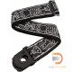 Planet Waves Joe Satrani Planet Lock Guitar Strap 50PLJS01 Skull N Bones