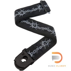 Planet Waves Lock Guitar Strap 50PLA04 Barbed Wire