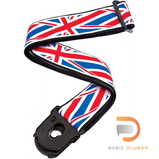 Planet Waves Lock Guitar Strap 50PLA11 Union Jack