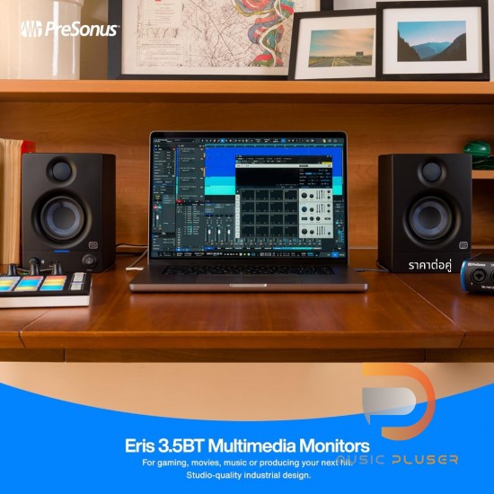 PreSonus Eris 3.5BT 2nd Gen Studio Monitor Pair (Pair)