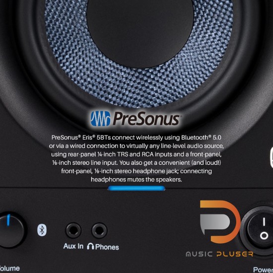 PreSonus Eris 5BT 2nd Gen Studio Monitor Pair (Pair)