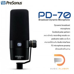 PreSonus PD-70 Broadcast Dynamic Microphone