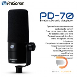 PreSonus PD-70 Broadcast Dynamic Microphone