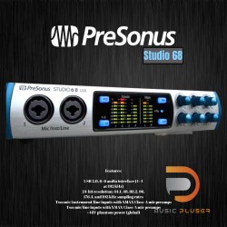 PreSonus Studio68 USB 2.0 AudioMIDI Interface