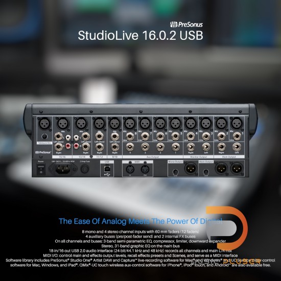 PreSonus StudioLive 16.0.2 USB PreSonus StudioLive 16.0.2 USB