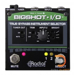 Radial BigShot i/o Instrument Switcher