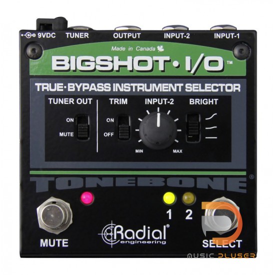 Radial BigShot i/o Instrument Switcher