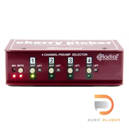 Radial Cherry Picker 4-Channel Preamp Selector