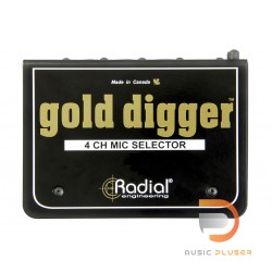 Radial Gold Digger 4-Channel Mic Selector