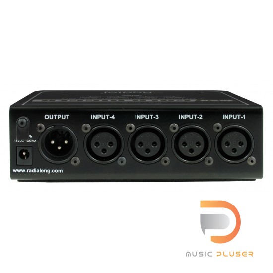 Radial Gold Digger 4-Channel Mic Selector Radial Gold Digger 4-Channel Mic Selector