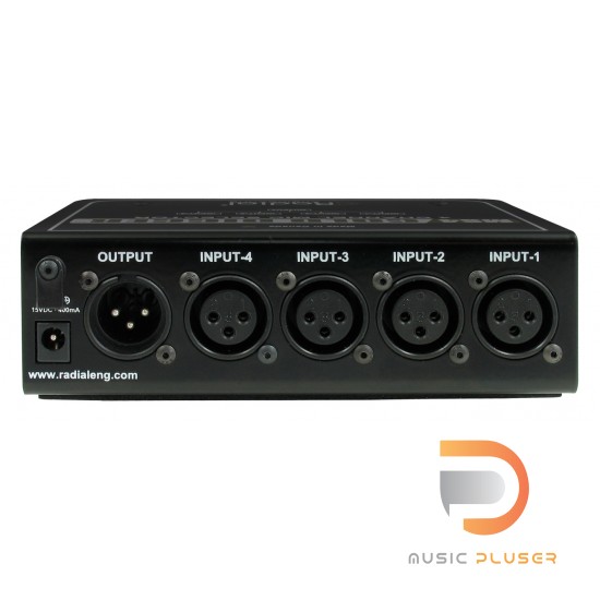 Radial Gold Digger 4-Channel Mic Selector