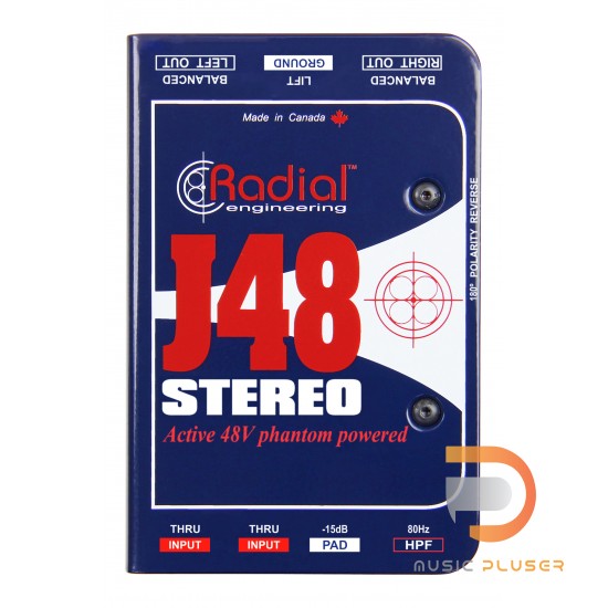Radial J48 Stereo Active DI Radial J48 Stereo Active DI