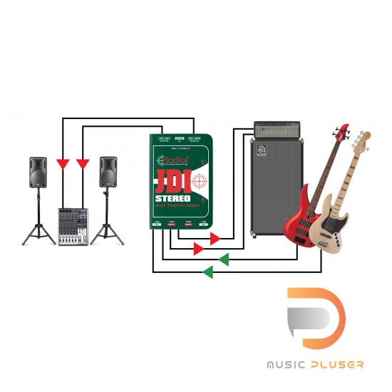 Radial JDI Stereo Jensen Passive DI