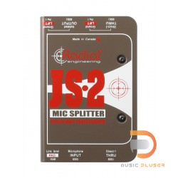 Radial JS2 Microphone Spliter